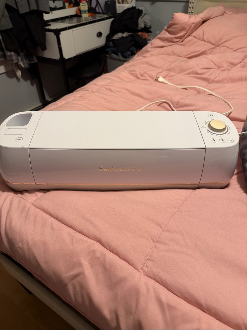 Cricut Explore Air 2 White with Gold Accents